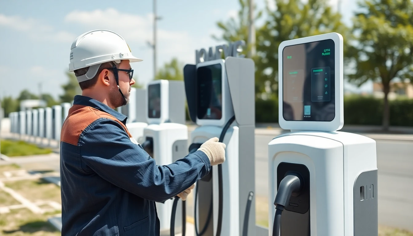 Commercial EV Charging Stations